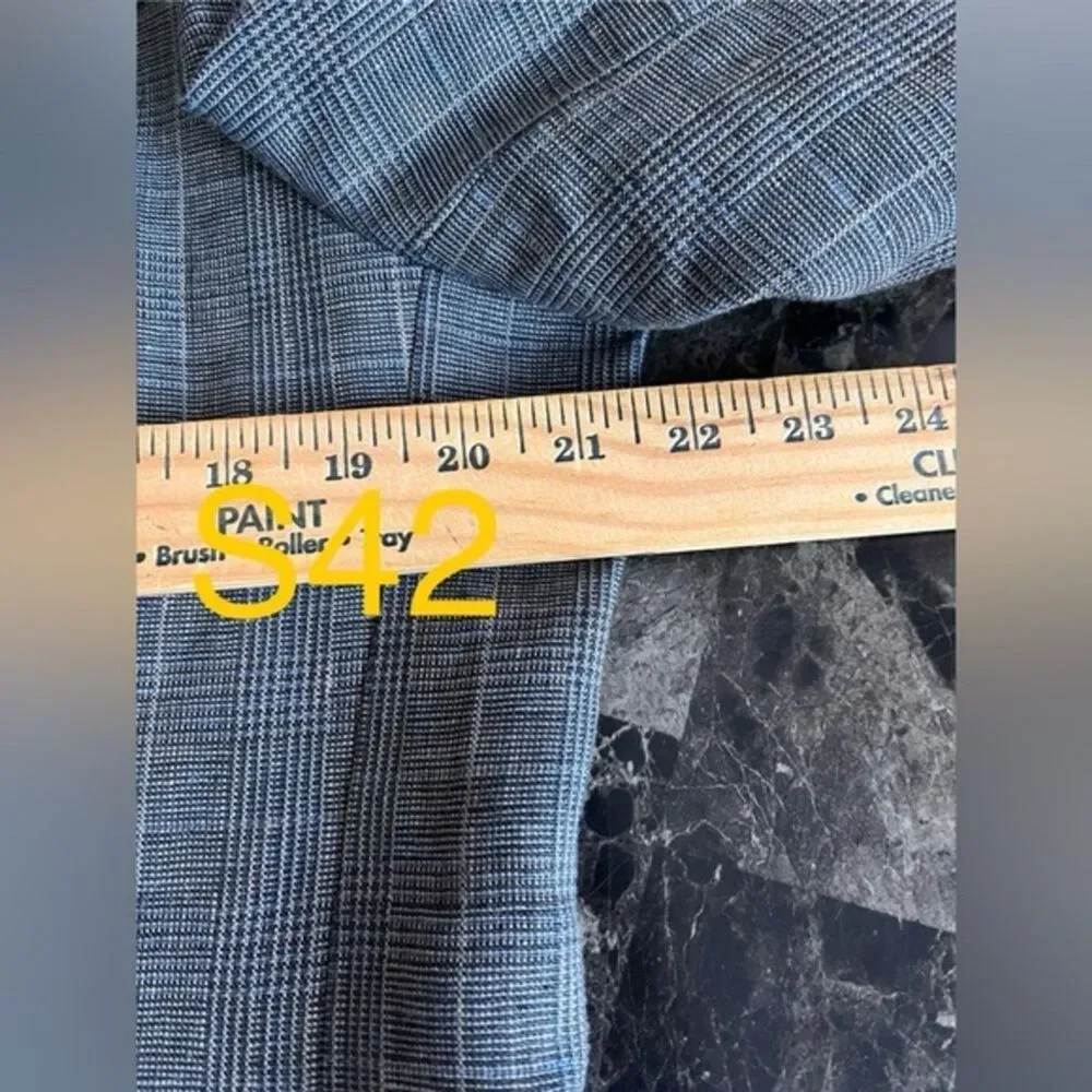 J‎ Crew Men's Thompson Plaid Blazer 100% Linen Slim Fit  $298 Size 36R Formal